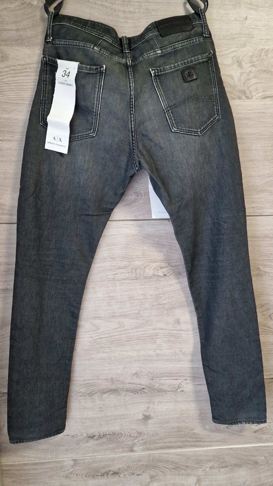 Blugi armani barbati skinny 34talie 34lungime