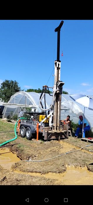 Foraje fântâni,puțuri de apă,piloni