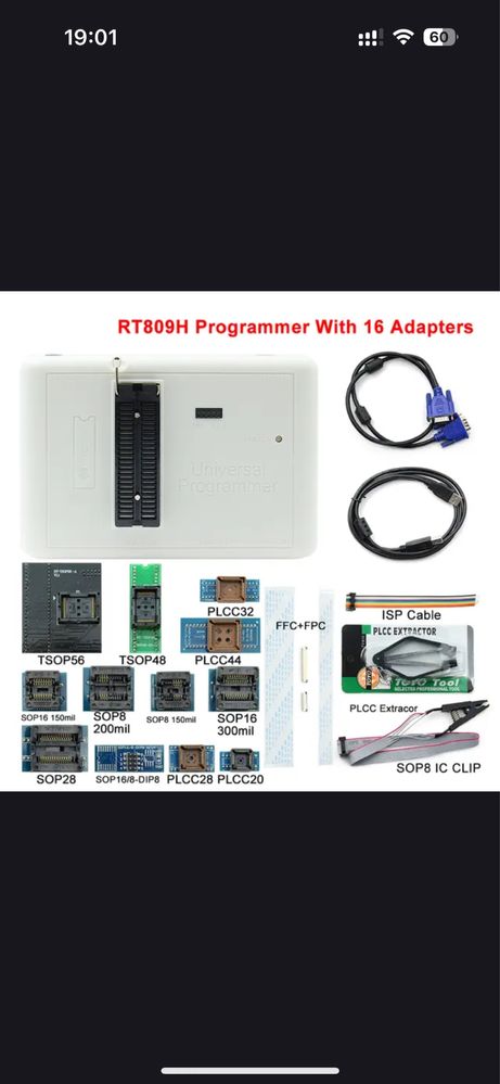 Продам программатор RT809H