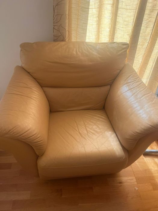 Fotoliu din pile naturala