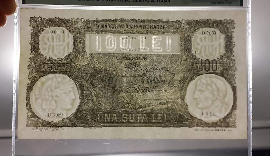 Bancnota 100 lei 1931 grad 40