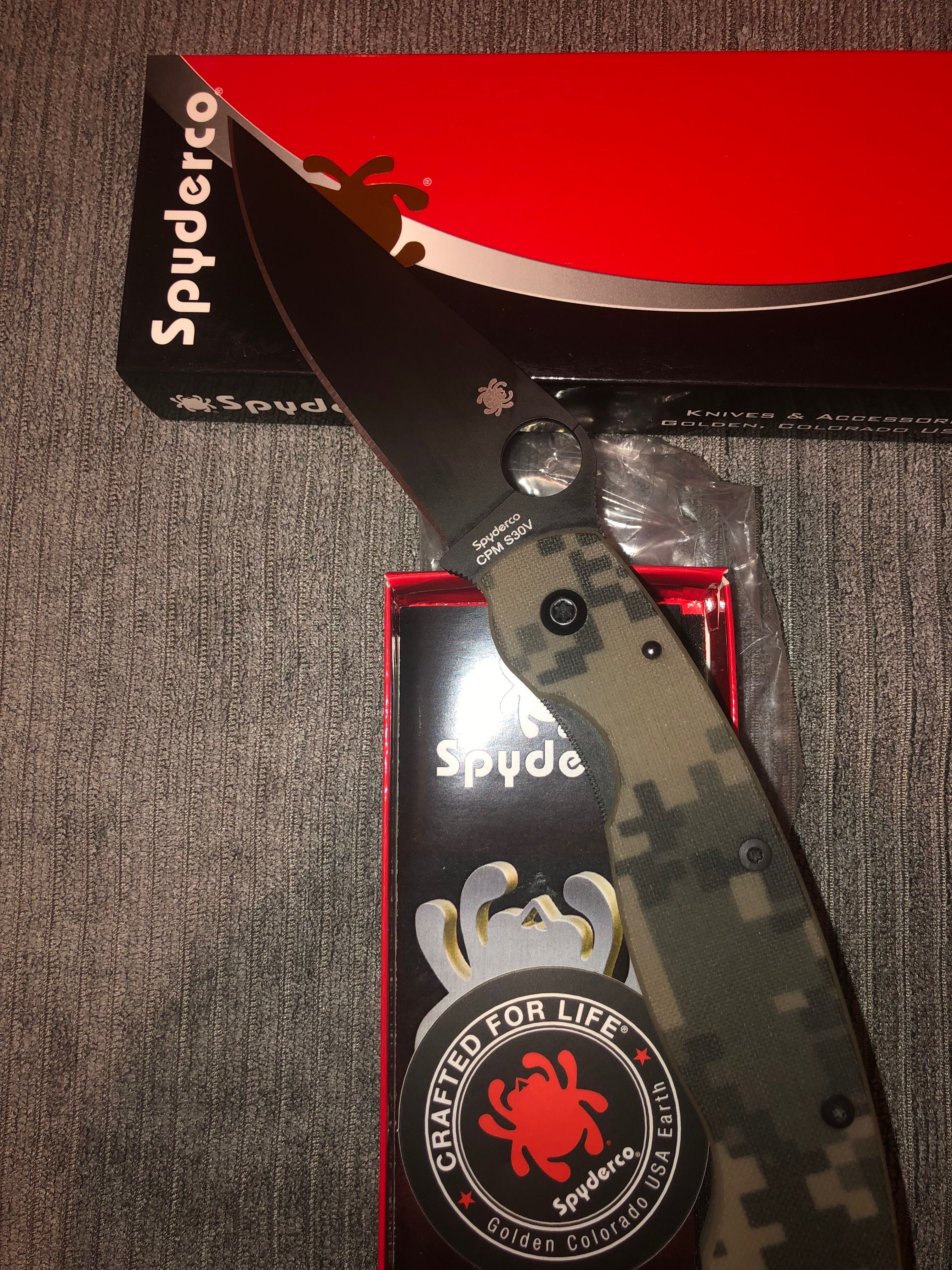 Spyderco military/Cold steel 4 max нови/сгъваем нож
