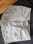 Къси дамски  дънкови бели Guess