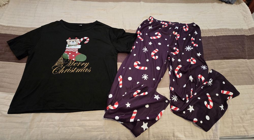 Set pijamale damă Crăciun - mărime S