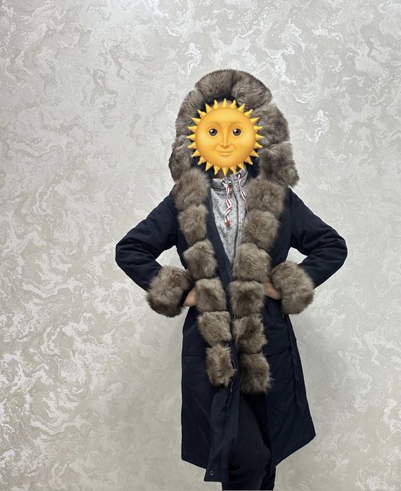 Продам парку, мех - лиса!