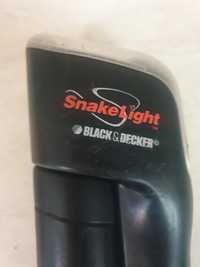 Lanterna sarpe profesionala Black Decker Snake Light. Se vinde cu bate