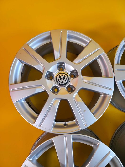 4 Jante Aliaj 5x112 17'' OE VW Golf Passat Touran Sharan Tiguan Caddy