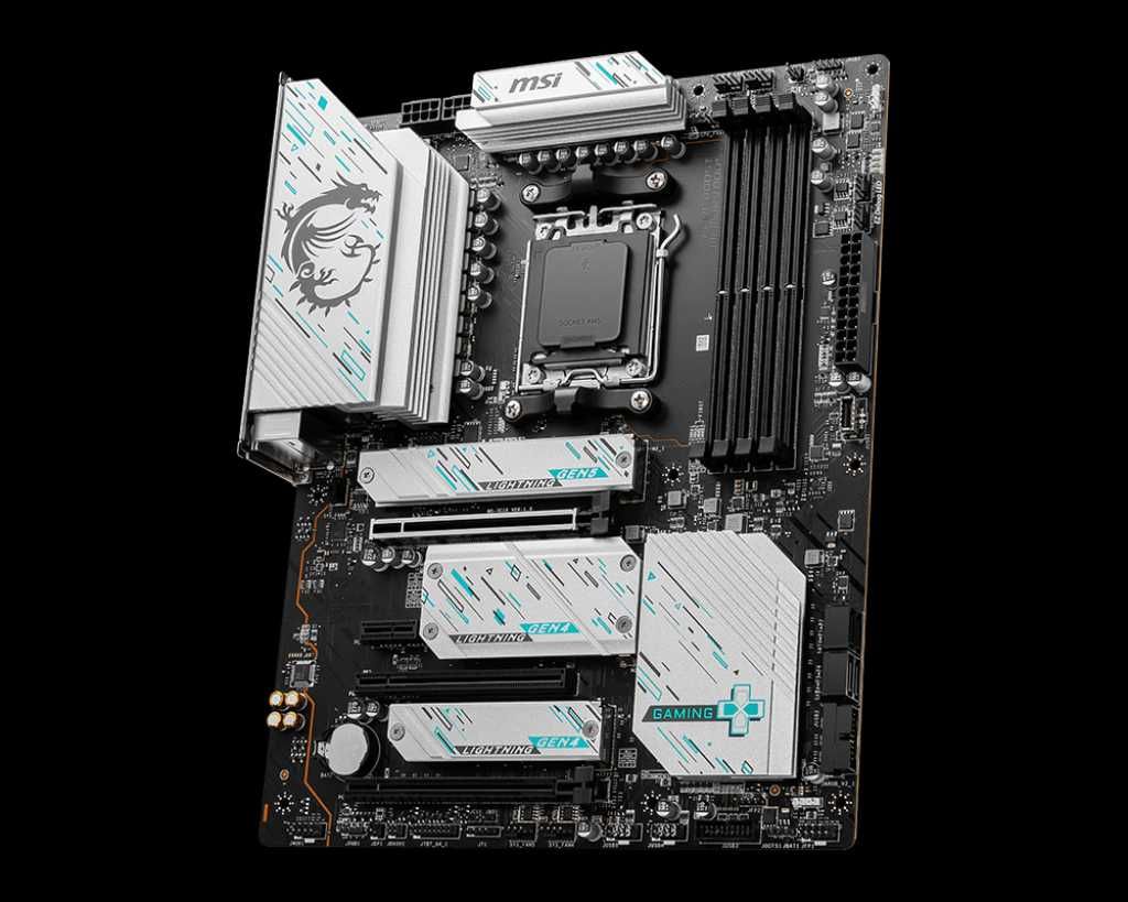 Новая Материнская плата MSI X670E GAMING PLUS WIFI. Сокет LGA AM5.