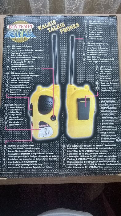 Statii walkie talkie Bontempi vintage 1999
