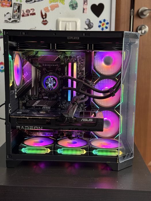 PC Gaming RGB RX9070 XT R7 9800x3d 32gb