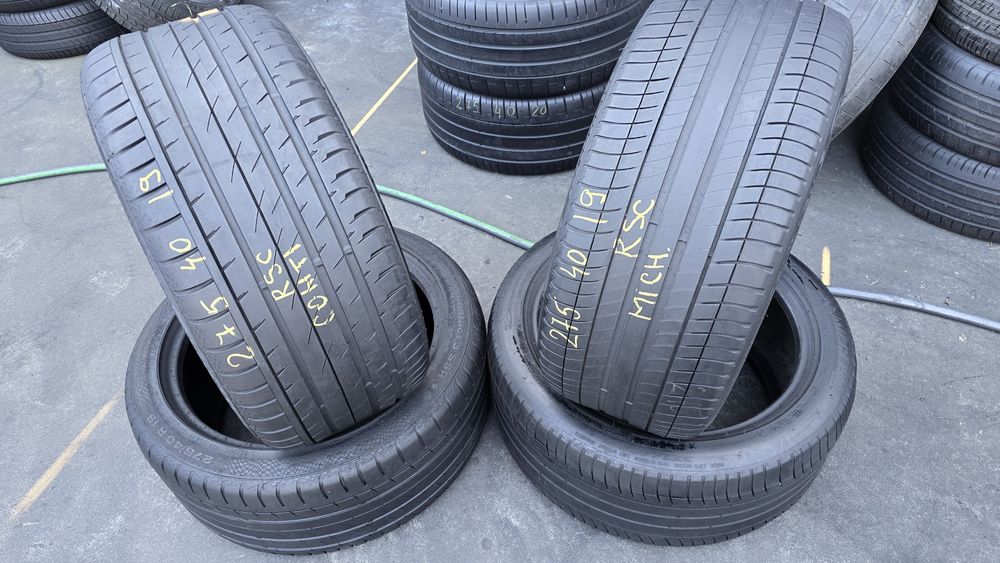 2 + 2 anvelope vară 275/40/19 runflat
