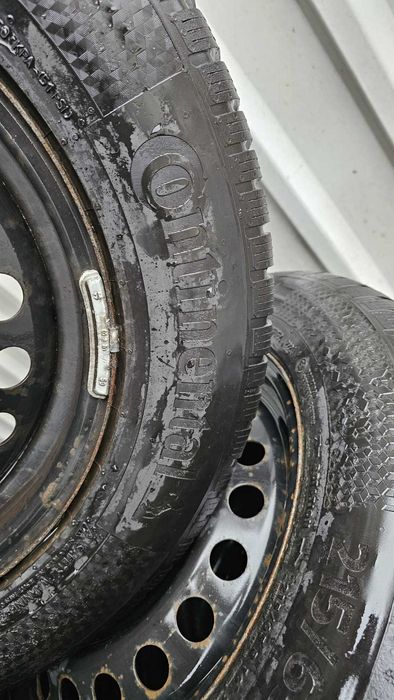Jante TABLA NISSAN 16 + Cauciucuri Iarna 215/65/R16 CA NOI