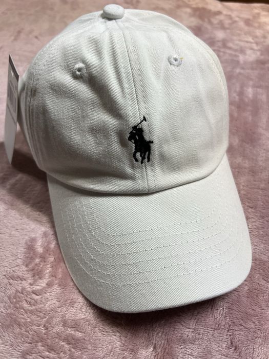 Sapca Polo alba noua