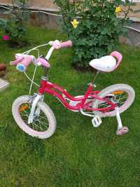 Детски велосипед за момиченце в отлично състояние 16 цола