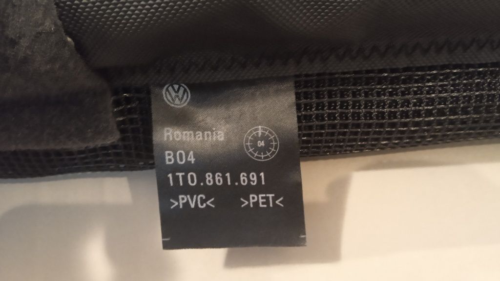 Plasa portbagaj VW Touran, bagaje si animale, noua, made in Romania