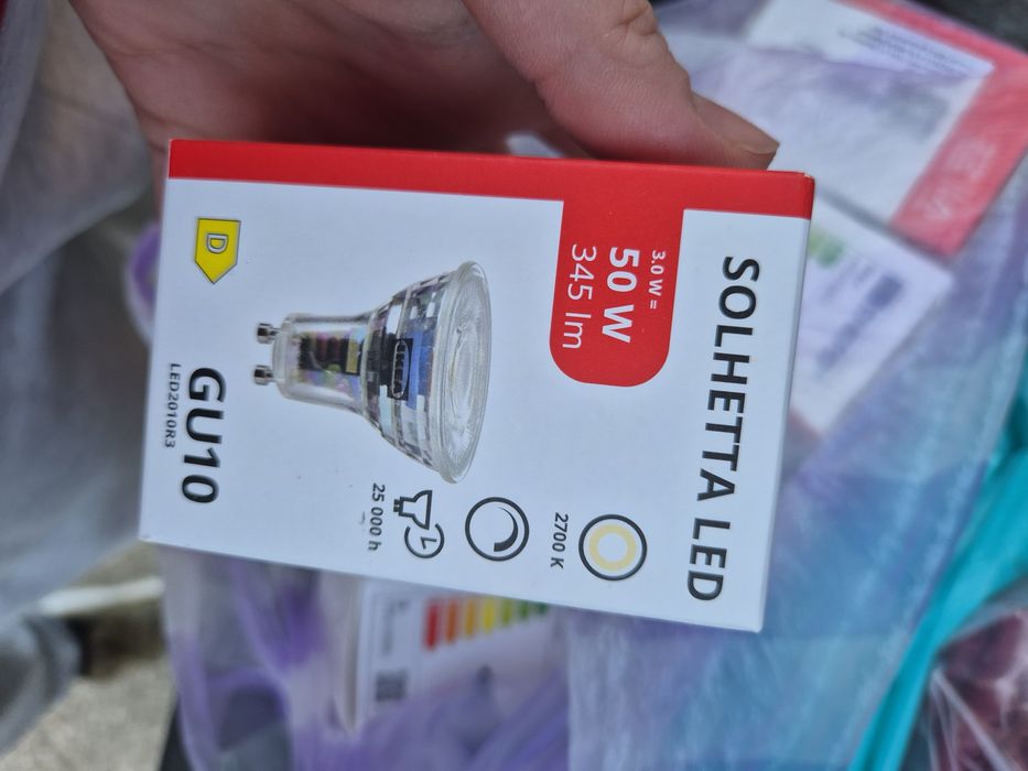 Bec LED GU10 345 lumeni, intensitate reglabilă