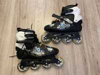 Role, inline skates PlayLife, sina metalica, roti 80mm 82A