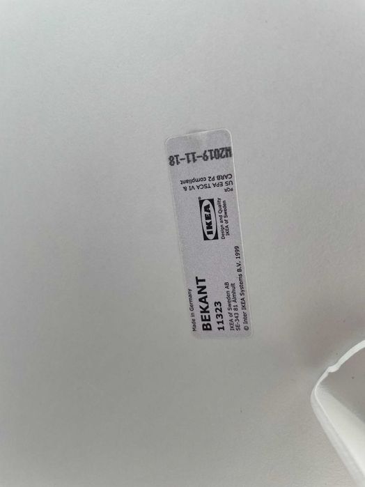 IKEA BEKANT Birou cu înălţime reglabilă ELECTRIC