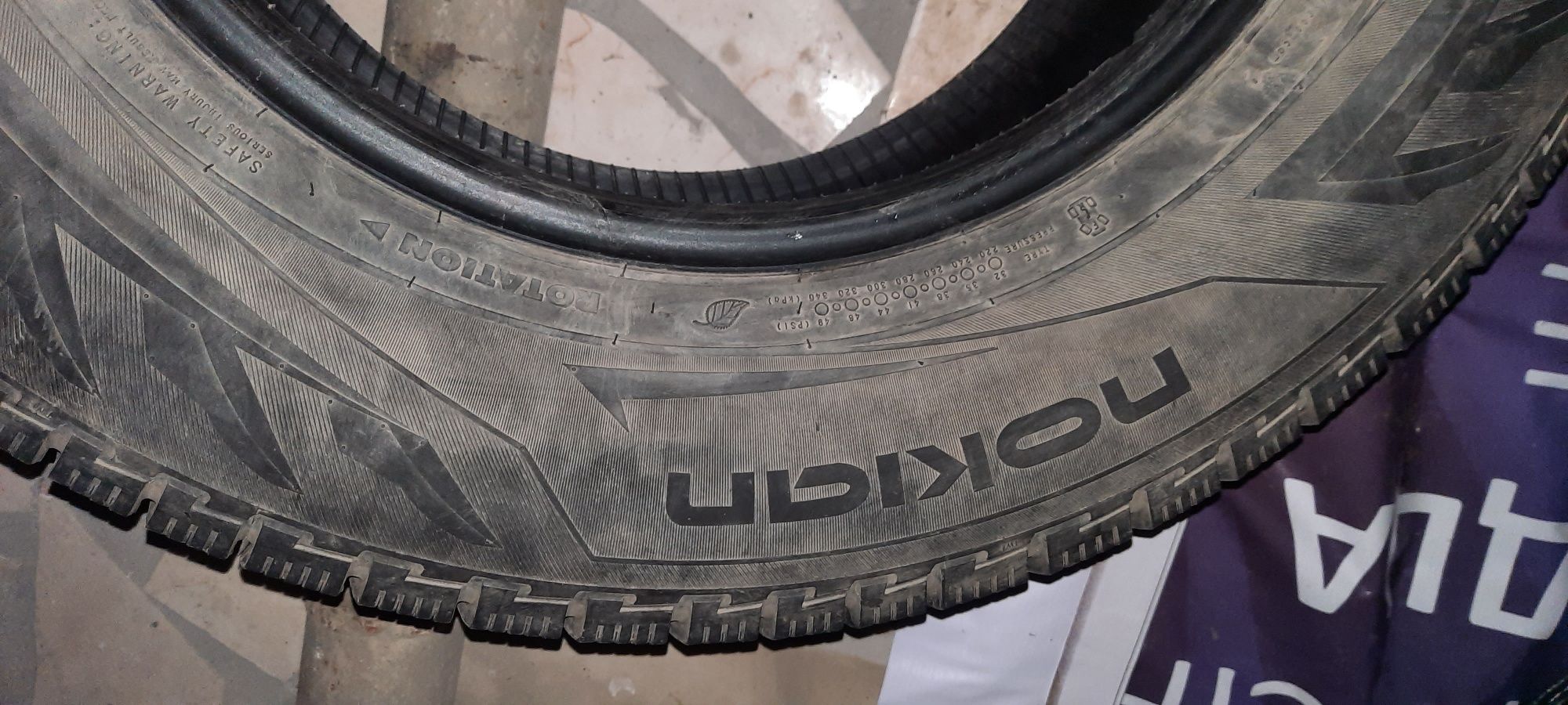 Продам 4 резины Nokian Nordman 265/65/17 в отличном состоянии