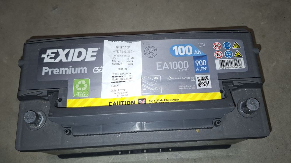 Baterie/acumulator 100 Ah,Exide