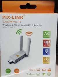 USB 3.0  WiIF адаптер Pix- Link 1200 Mb (NT5013)