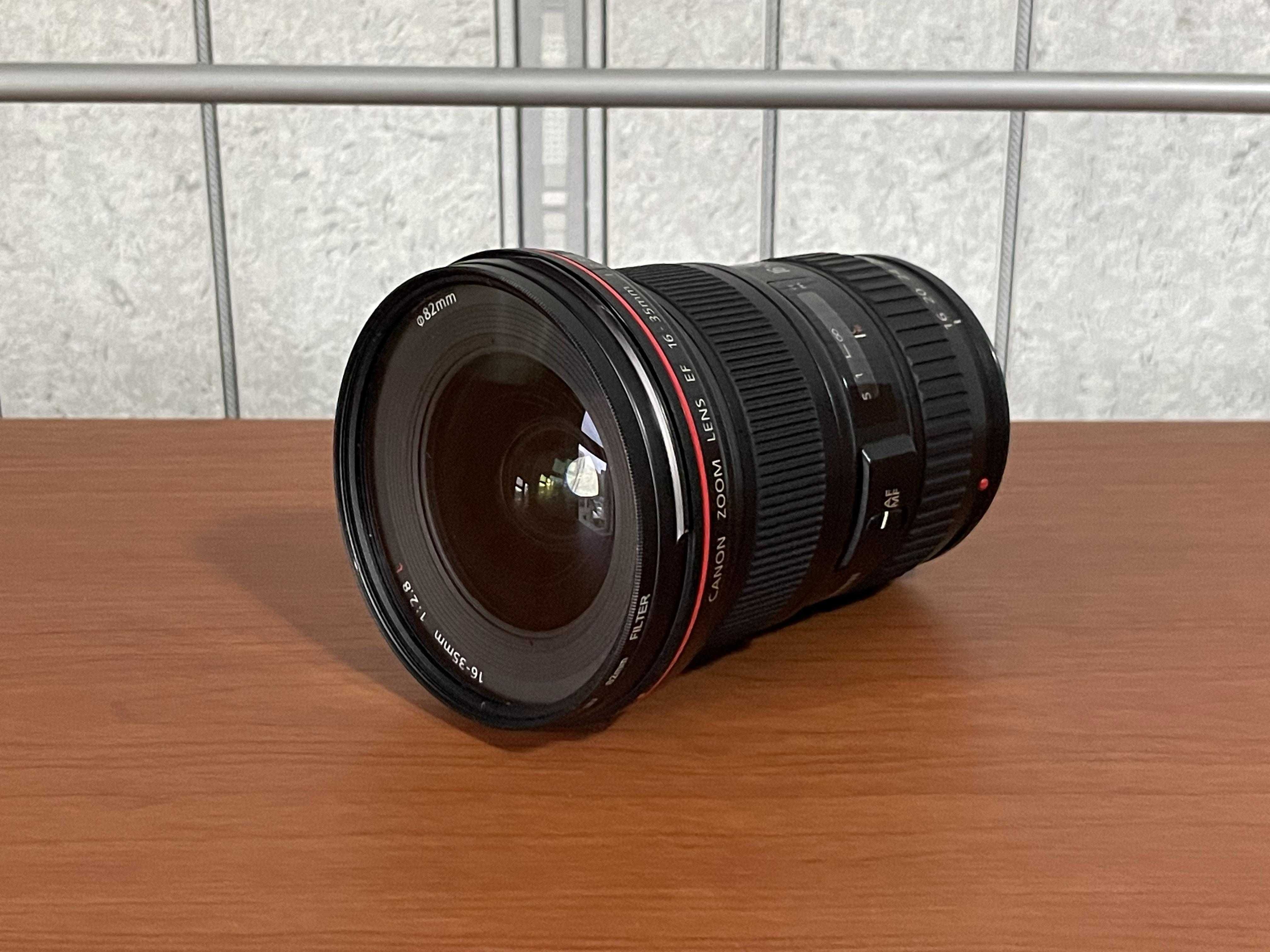 Объективы Canon EF 17-40mm f/4.0L USM и Canon EF 16-35mm f/2.8L II USM