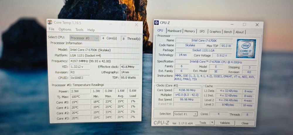 Placa de baza Gigabyte GA-H110M-S2HP, 1151 + 2x8GB DDR3+Intel i7 6700K