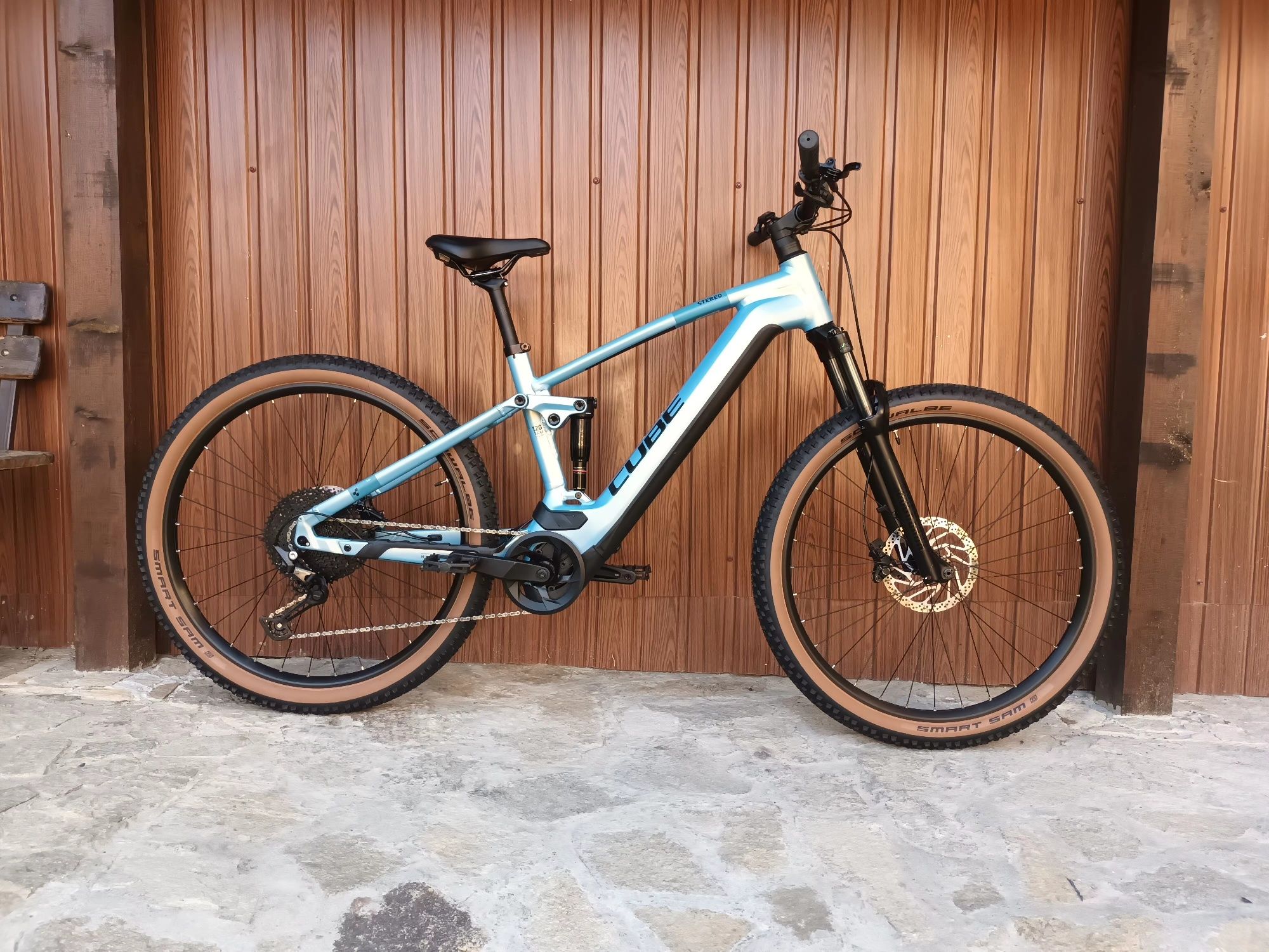 Планински електрически Велосипед Cube Stereo 120 MTB!SMART SISTEM 2024
