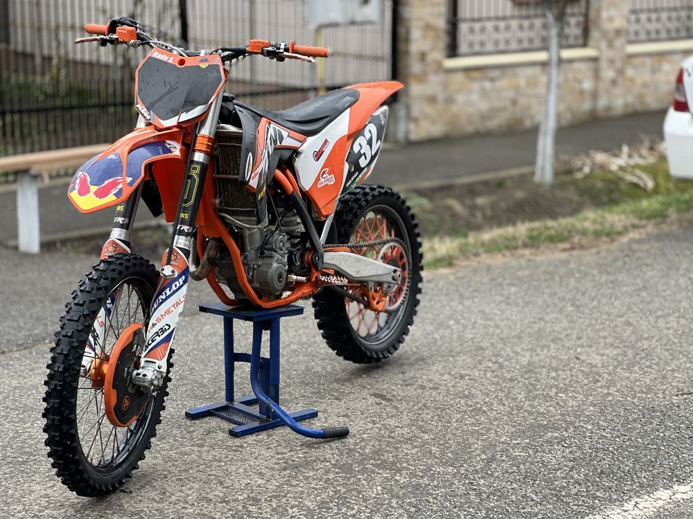 Vând KTM 350 SX-F 2015 impecabil injectie/Pornire buton/3150€neg!