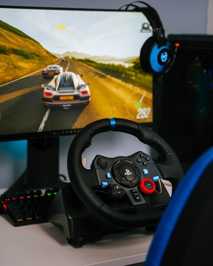 Волан,педали и скоростен лост PS/PS4/PS5 + computer