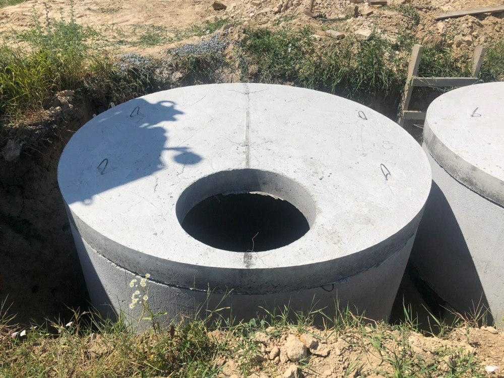 Beton halqalar kalso kolodes Бетонные кольца Plita