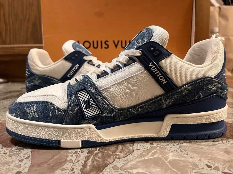 LOUIS VUITTON Trainer BLUE DENIM Adidasi - Reducere