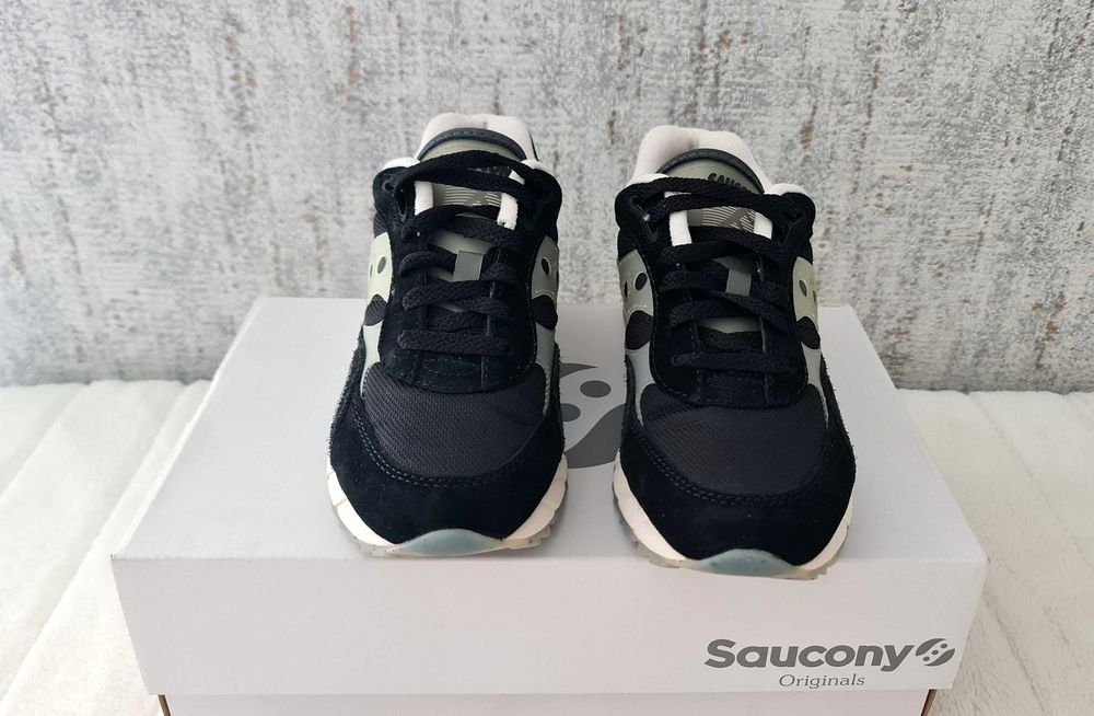 Saucony Shadow 6000 - noi - marimea 39 - piele naturala