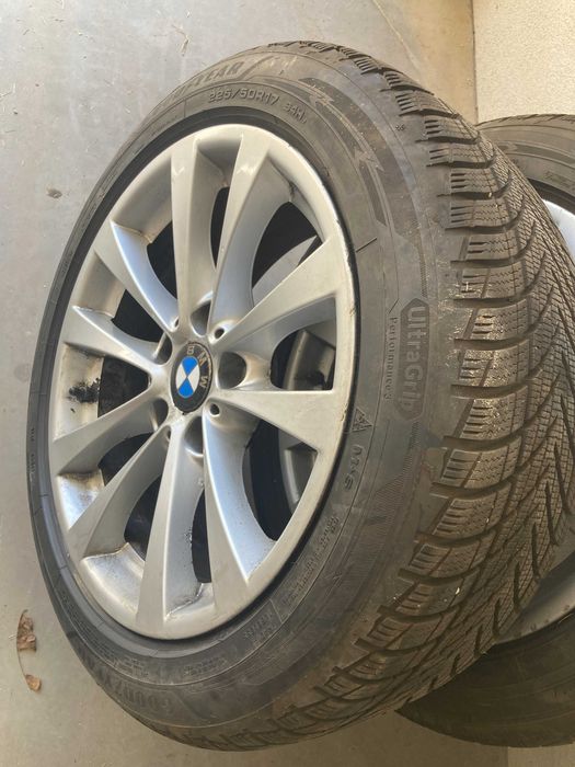 BMW джанти 17 цола, зимни гуми - 2x Good Year и 2x Debica DOT2023/2022