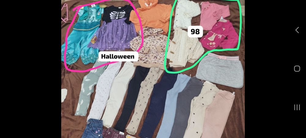 Lot haine de toamna/iarna fetite 98-104