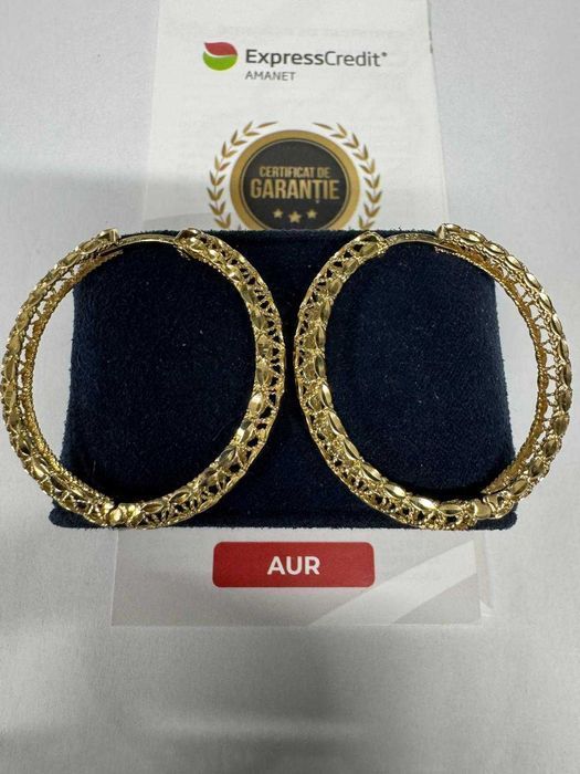 Cercei din aur 14k (65793.1/ 10 Pacurari 1) Garantie 2 ani! In agentie