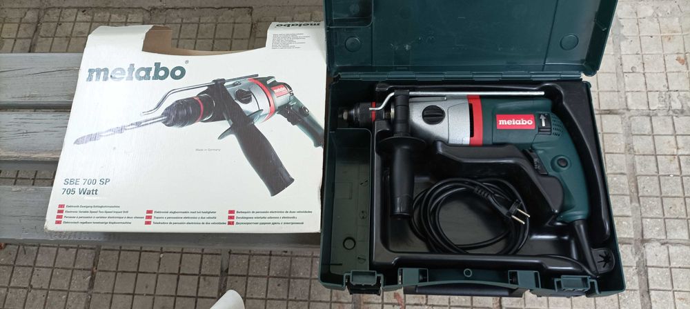 METABO SBE 705- двускоростна бормашина ударна