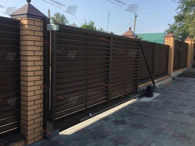 Забор жалюзи еврозабор