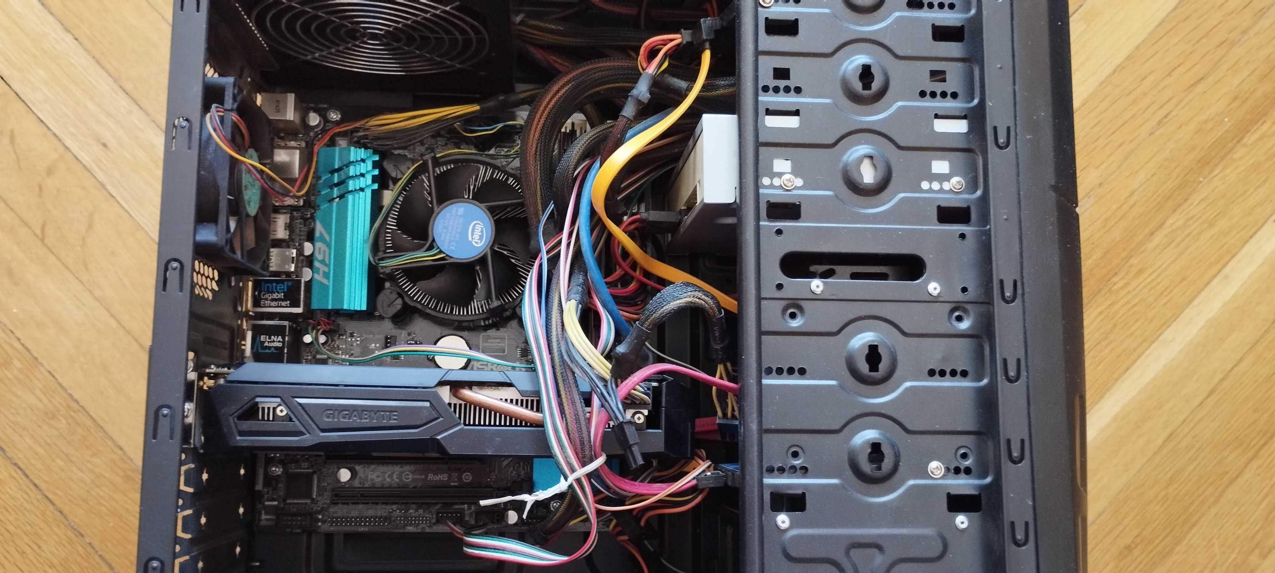 Геймърски компютър i5-4460, GTX 1050Ti 4GB, 16GB RAM + Windows 11