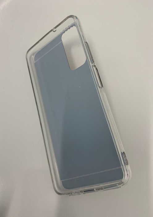 Husa oglinda, pietricele + inel pt. Huawei P Smart 2021