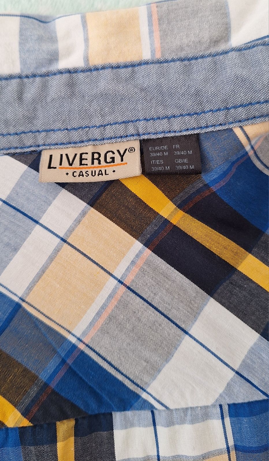 Cămașă bărbați Livergy 39/40