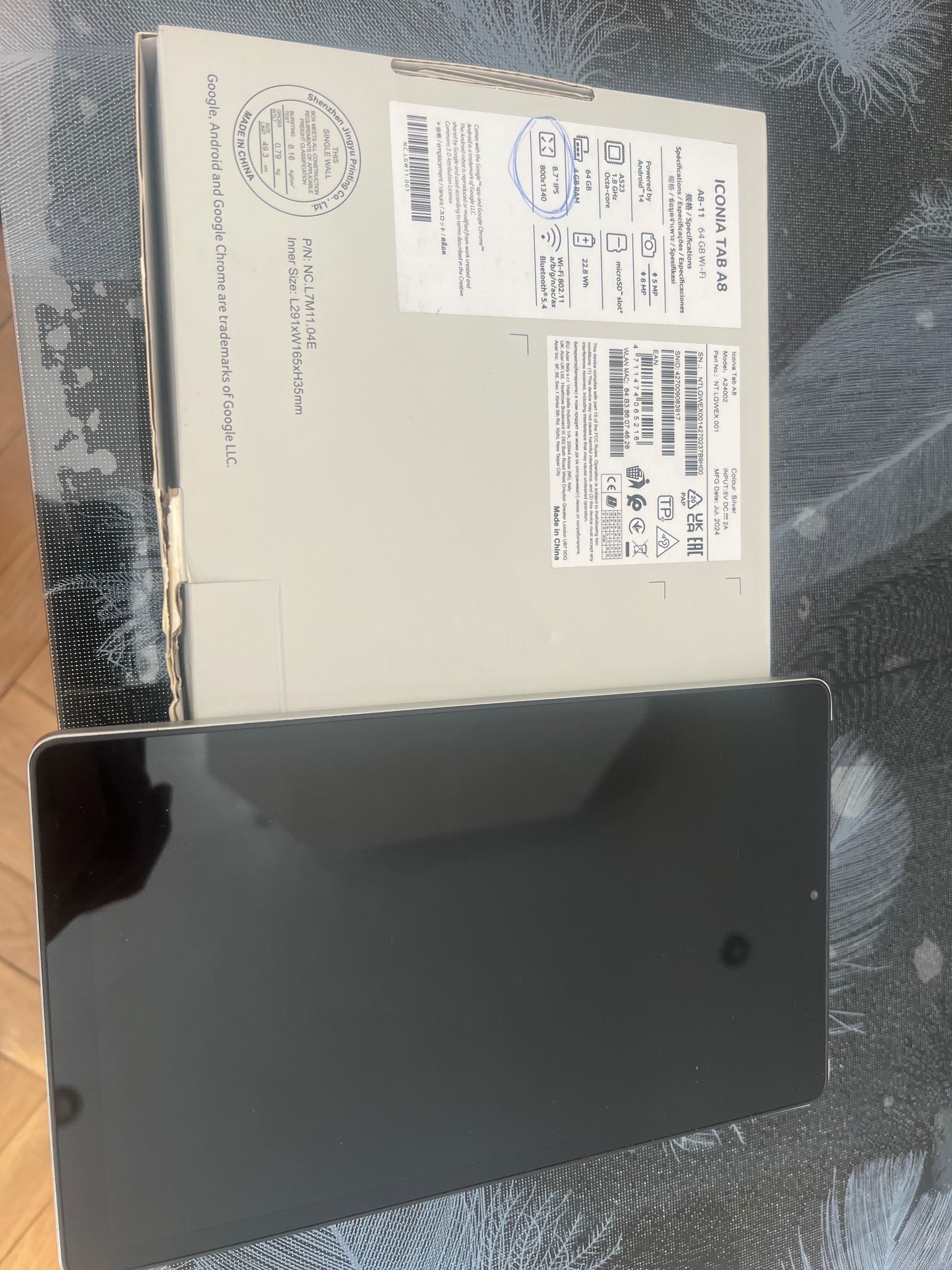 Таблет Acer Iconia Tab A8
