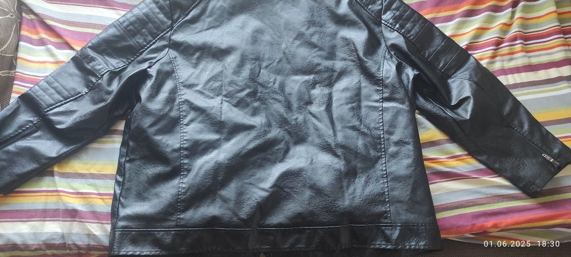 Мъжко яке 6XL еко кожа НОВО