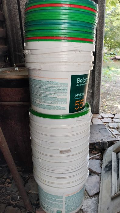 Продам пластиковые ведра 10 литров