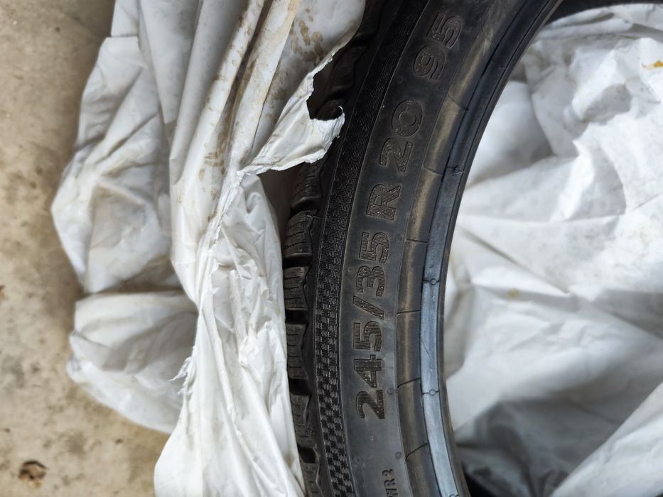 Шина зимняя 1 щт continental 245/35/20