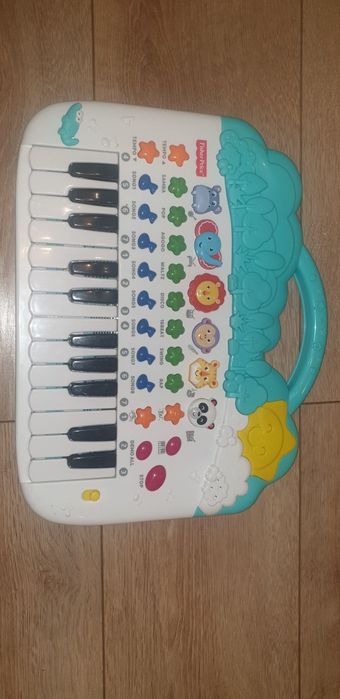 Pian de jucarie, Fisher-Price, 3 ani+, Multicolor