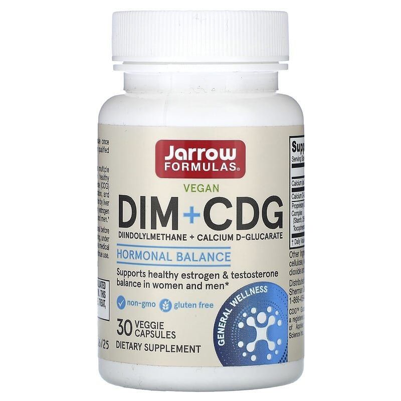 Jarrow Formulas, DIM + CDG, улучшенная формула для детоксикации, 30 ве