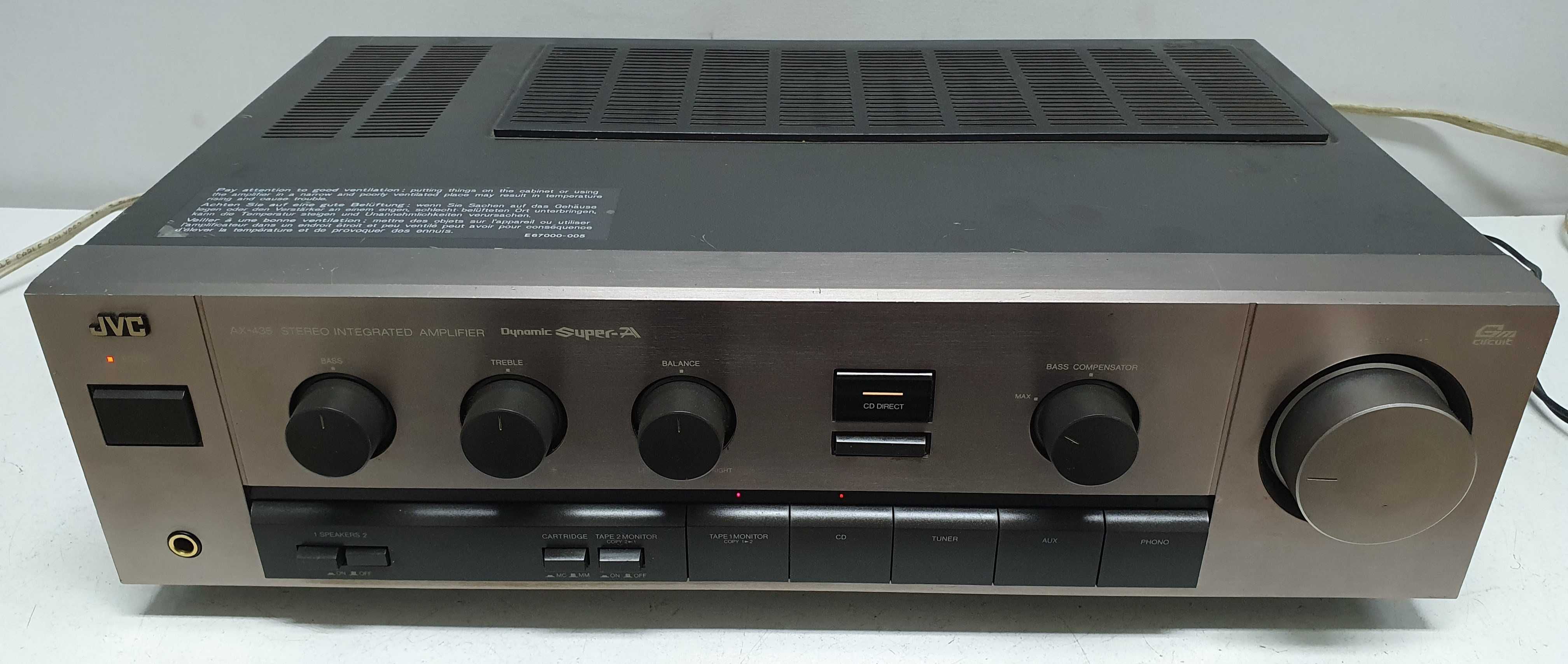 JVC AX 435 TN muzica amp stereo audiophile muzica