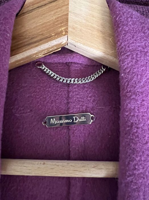 Pardesiu dama Massimo Dutti din lana mar.S-M