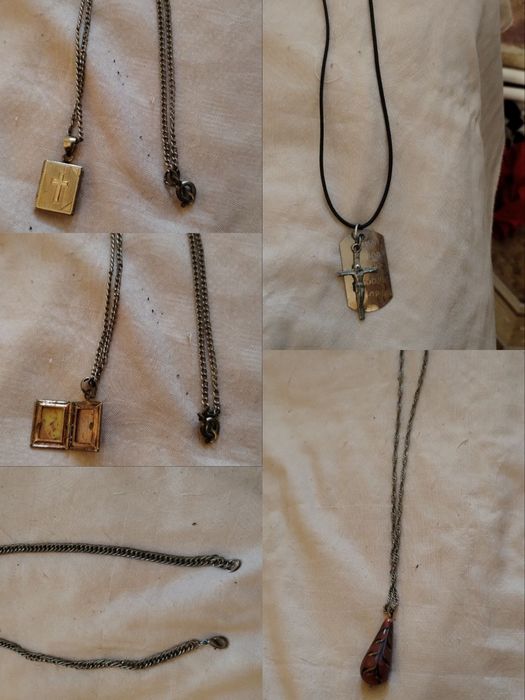 Бижутерия браслет цепочка крестики бисер бусы